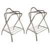 Country Pride Newport Blacksmith Folding Saddle Rack, 2 Pack