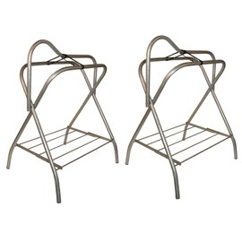 Country Pride Newport Blacksmith Folding Saddle Rack, 2 Pack
