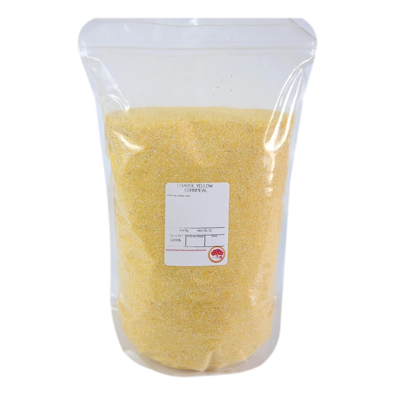 Kauffman Orchards Coarse-Ground Yellow Cornmeal in Bulk, 2 lb. Bag