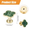 Xinghonyac 8 Pcs Clover Four-Leaf Cabinet Knobs, Cabinet Drawer Pulls