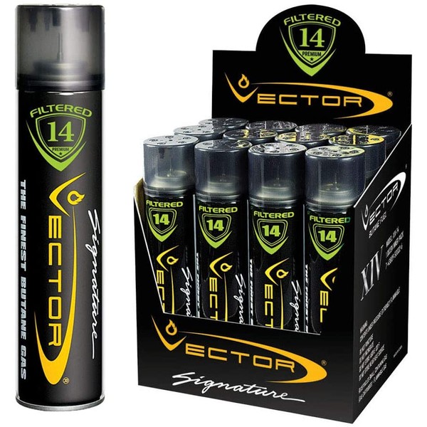 Vector Quintuple Refined Butane Gas Fuel Refill 12 Can