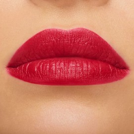 Labial MAC MACXIMAL Silky Matte 12 Horas  Tono Ruby Woo  Cobertura Total Mate Sedoso  Enriquecido con Mantecas                                        