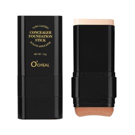 O'CHEAL Face Foundation Contour Stick Long-wear Lightweight Brighten Stick Blemish Contouring Face Concealer Beauty Makeup 03#LIGHT SKIN