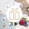 100PCS Funny Cute Paperclips Decorative Metal Small Journaling Paper Clamps