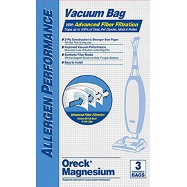 DVC Oreck Style LW Magnesium Synthetic HEPA Vacuum Cleaner Bags Made in USA [ 6 Bags ]