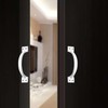 FdcZeyxior V171 6-1/2" Gate Handle, Screen Door Handle in Stainless