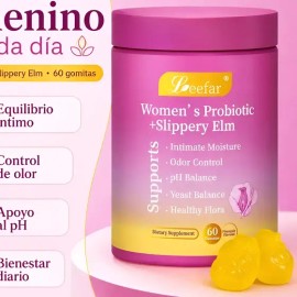 Probiótico Femenino Gomitas Piña Flora Y Bienestar 60