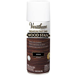 Varathane Premium Fast Dry Wood Stain Spray, 10.25 oz, Kona