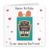 Hunts England - Romantic Boyfriend Birthday Card - Favourite Human