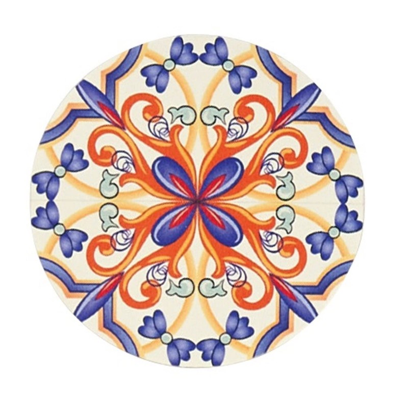 センコー S.D.S マヨルカコースター やわらか珪藻土コースター 4枚入り 直径9cm 78792