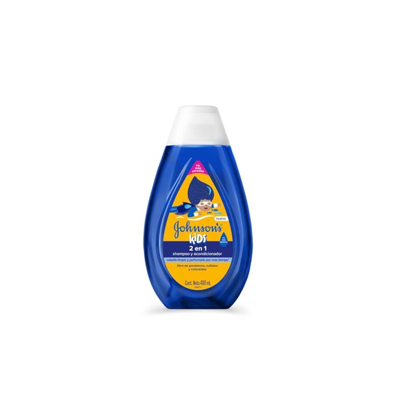 Johnson's Kids 2 en 1 shampoo y acondicionador 400ml