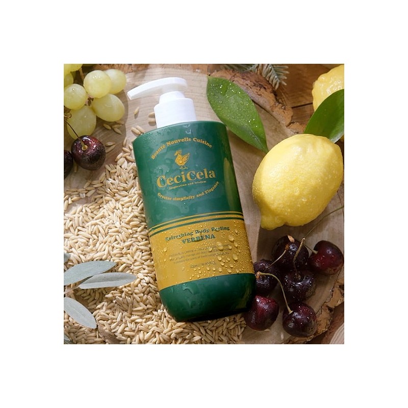 1 CeCella body peeling + 1 additional peeling included /
