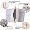 VICDUEKG Pencil Case with 3 Compartments Pencil Case Large Capacity