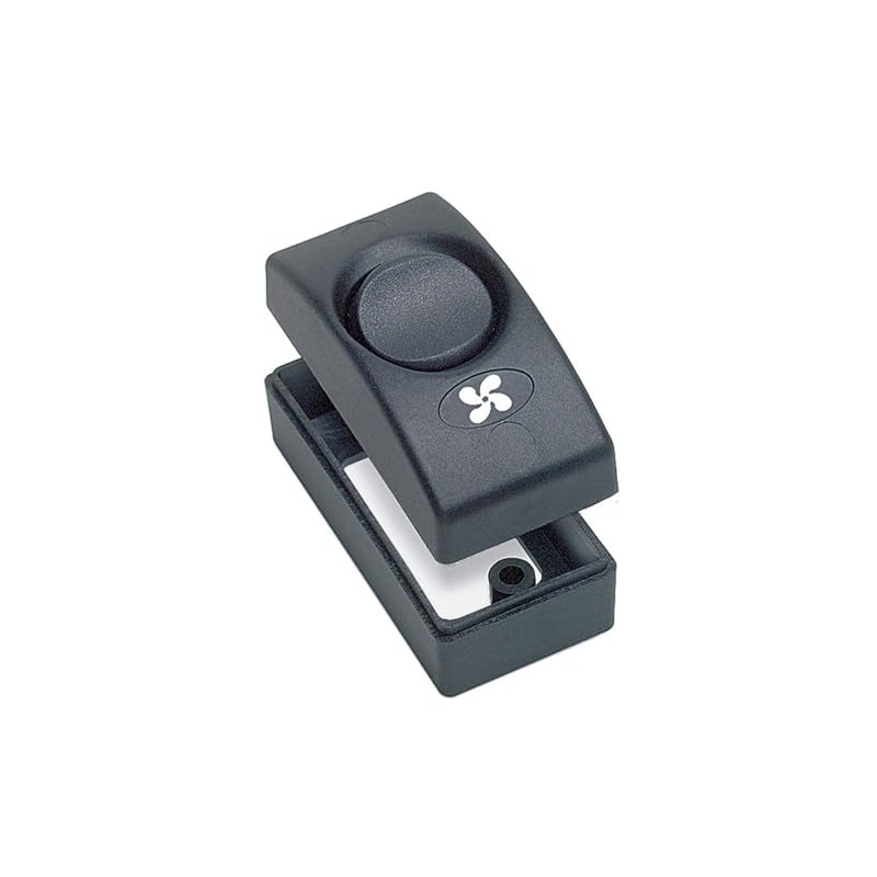 BEP 1100-BK On/Off Single Interior Switch, Black