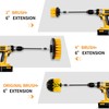 4 Piece Drill Brush Cleaning Brushes Set, Power Scrubber Cleaning