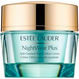 Estée Lauder NightWear Plus Crema Detox Nocturna Antioxidante Hidratante Facial Anti-Edad Desintoxica, Calma e Hidrata Intensamente Mientras Duermes