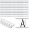 Pangda 10 Pcs 60 Inch Letter Tracks for Plastic Sign