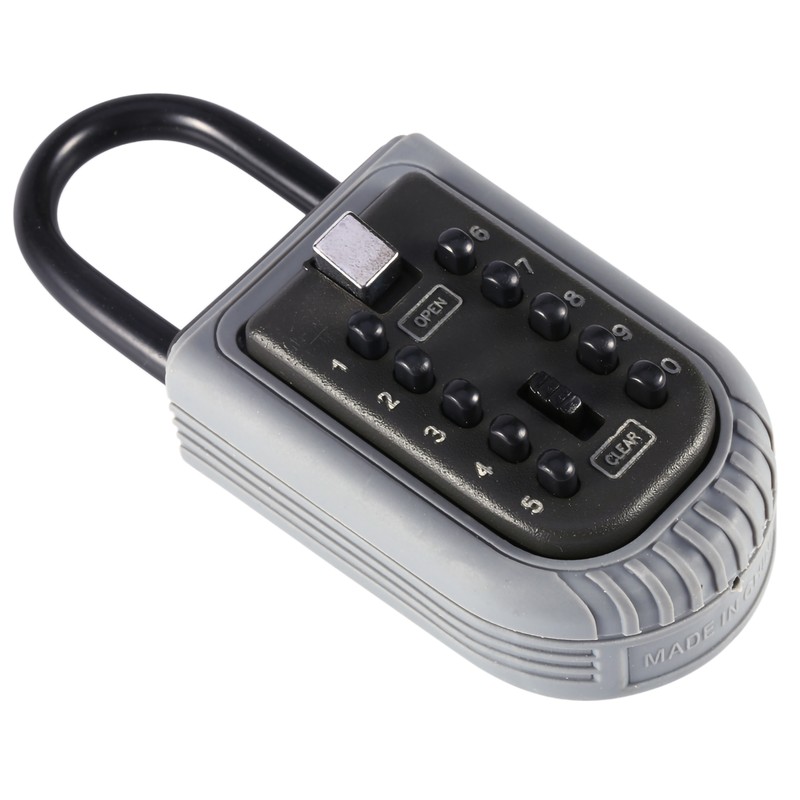 10 Digit Combination Hide Key Lock Box Storage Wall Mount