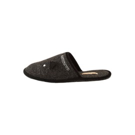 Adelheid Women's Abenteurerin Ohren Filzpantoffel Open Back Slippers, Black (Pechschwarz 999), 6.5/7 UK