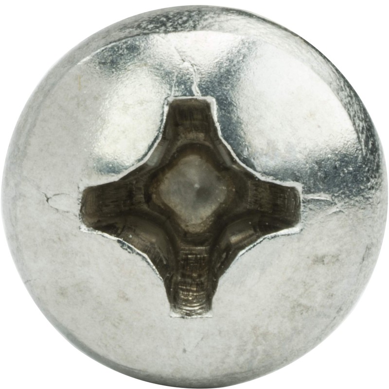 #4 x 5/16" Pan Head Sheet Metal Screws, Stainless Steel
