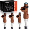 A-Premium Set of 4 Fuel Injectors Compatible with Subaru Impreza