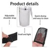 2 Pack Portable Water Bottle Holder with Strap, Adjustable Water