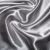 Silky Bridal Satin Fabric Material - Silver, 1Mtr 100cm x