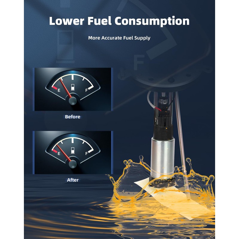 ECCPP Fuel Pump Replacement E8351H Compatible with Honda Accord 1994-1995