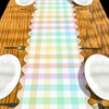Easter Buffalo Plaid Table Runner Farmhouse Gingham Kitchen Dining Table