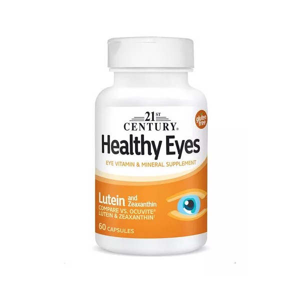 21st Century Healthy Eyes 21st Century Lutein/zeaxanthin 60 Capsulas Ojos Sabor Natural