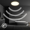B.K.Licht - LED Ceiling Light with Motion Sensor, 3 m