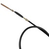 sourcing map Black Motorcycle Motorbike Front Brake Cable Wire Replacement