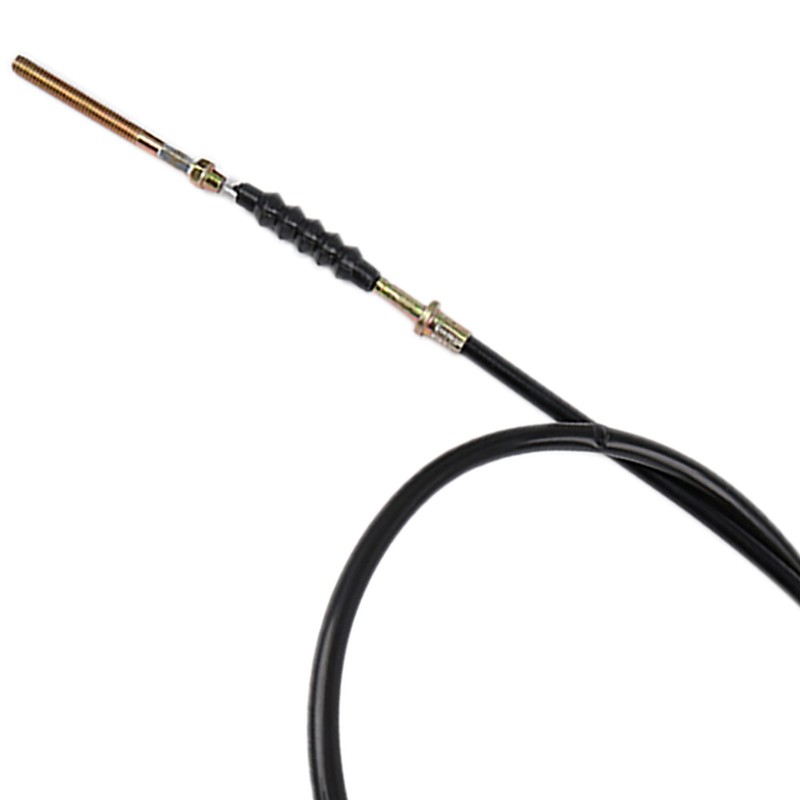sourcing map Black Motorcycle Motorbike Front Brake Cable Wire Replacement