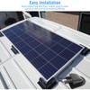 Solar cable guide, roof feed-through solar, roof feed-through, caravan with