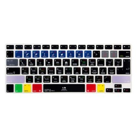 WYGCH Logic Pro X Shortcuts Hot Keys Silicone Keyboard Cover Skin for MacBook Pro 13" 15" 17" (with or w/Out Retina Display) for iMac and Air 13",USA and European Version