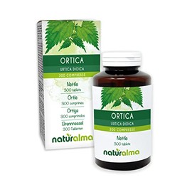 Nettle (Urtica dioica) Leaves and Roots NATURALMA | 150 g | 300 Tablets of 500 mg | Food Supplement | Natural and Vegan
