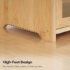 HOOBRO Bread Box, Bamboo Bread Box for Kitchen Countertop, 2