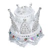 Crown Ring Box Luxurious Romantic Engagement Ring Box Portable Compact
