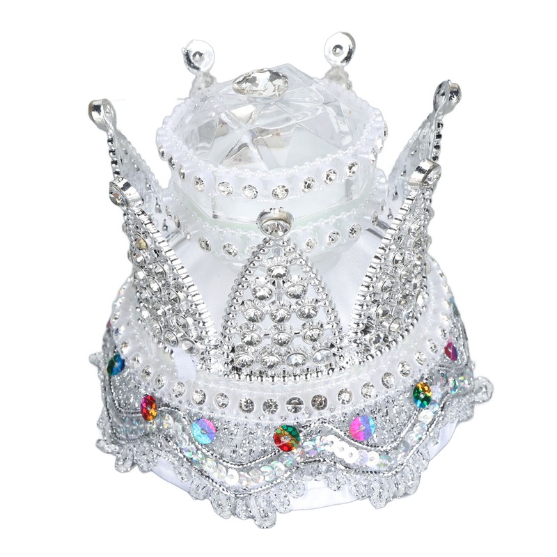 Crown Ring Box Luxurious Romantic Engagement Ring Box Portable Compact