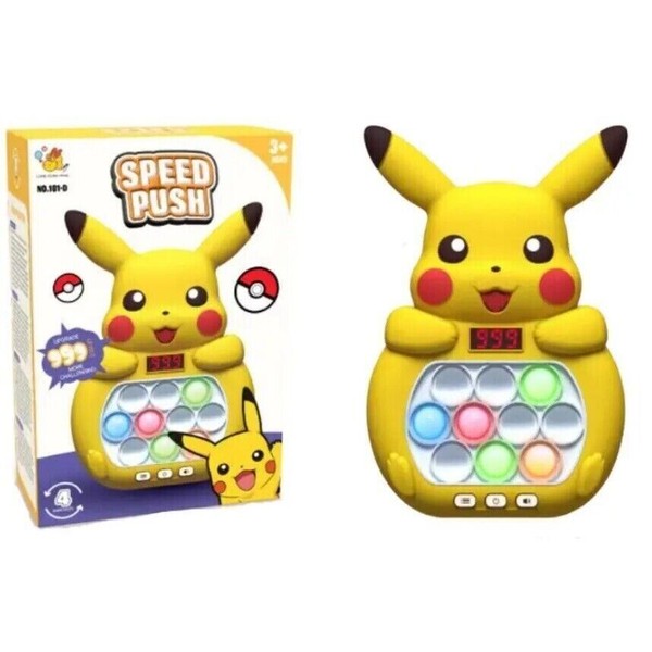 Unbranded Pikachu Pop Push it Game Controller Sensory Fidget Toy