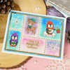 Hunkydory Moonstone - Postage Stamp Panel - Craft Die Set