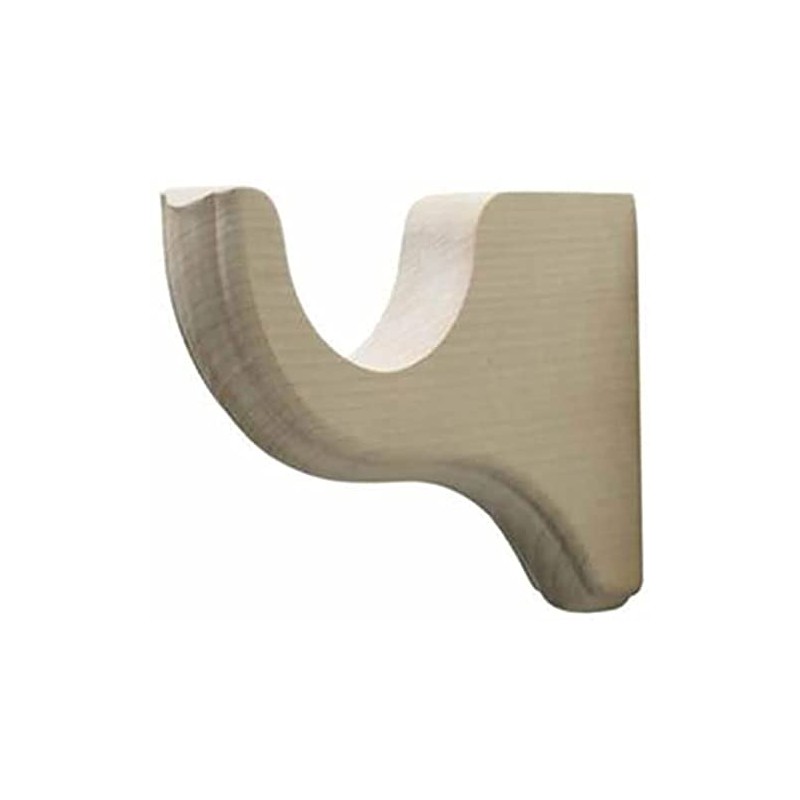 Kirsch Wood Trends Classics 3 1/2" Return Bracket for 2"