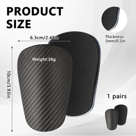 Mini Football Shin Pads, Children's Football Shin Pads, Comfortable, Shockproof Leg Pads, Suitable for Training and Competition