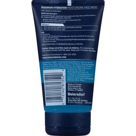 Nivea Men Lavado facial hidratante de hidratación máxima 5 oz - Paquete de 5
