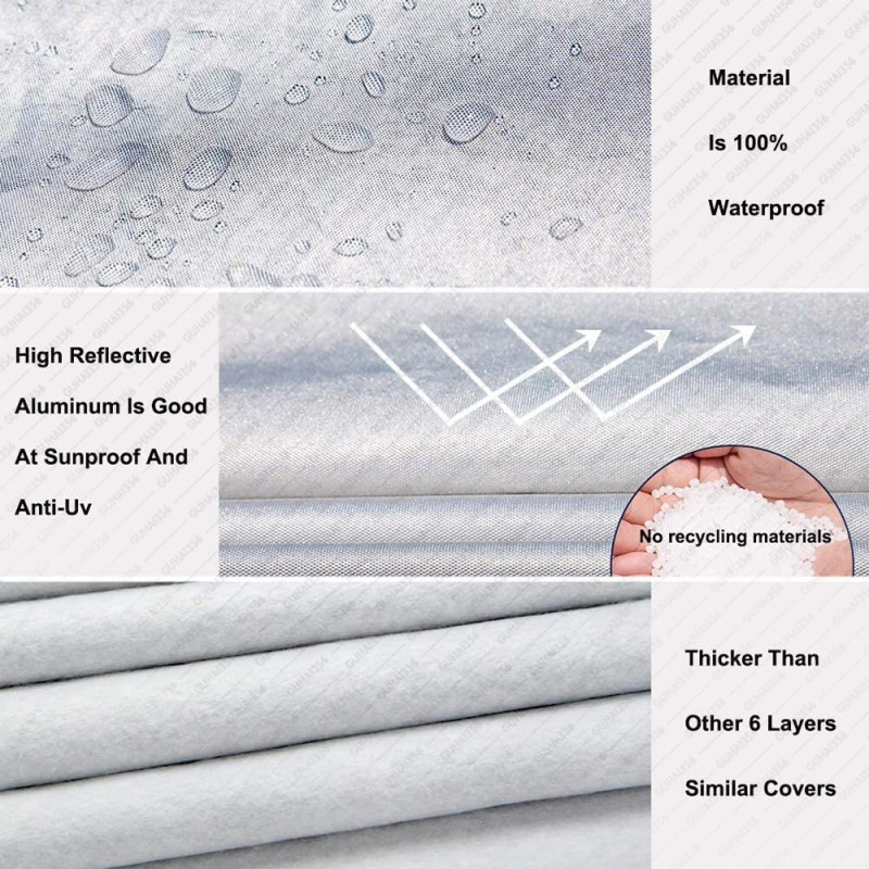 GLOWSPEED Full Car Cover for Outdoor Sun Dust Scratch Rain