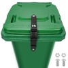 Trash Can Locks for Anti Animals, Universal Garbage Can Lock,