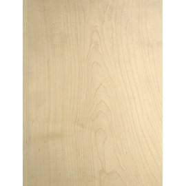 Maple Wood Veneer 48" x 96" with Wood Backer 4' x 8' x 1/25" Thickness A Grade