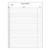 BookFactory® Black A4 Engineering Notebook, 168 Pages, Black Cover, Hardbound,
