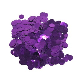 Purple Foil Confetti,Round Dots Glitter Table Confetti,Sparkling for Party Decorations(1.76 OZ)