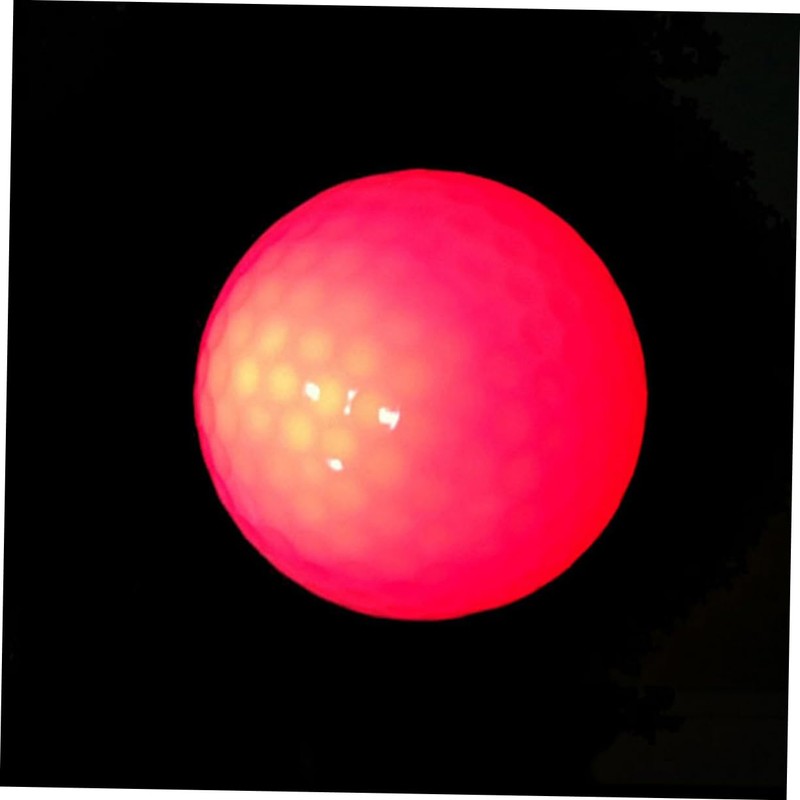 Mipcase 6Pcs LED Light Up Golf Balls Flashing Electronic Balls